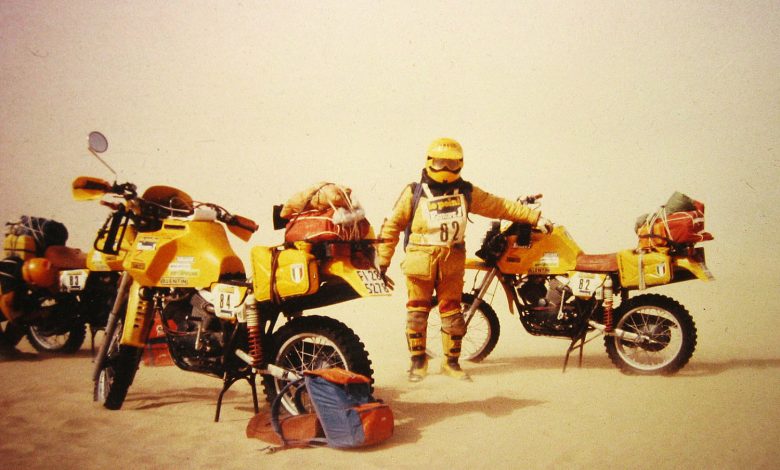 Дакар'83: Заслепени от пясъчната буря в пустинята Тенере. Печели BMW R80GS