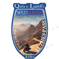 СТИКЕР Шосе 23: Проходът Лужа (Luzha Pass)