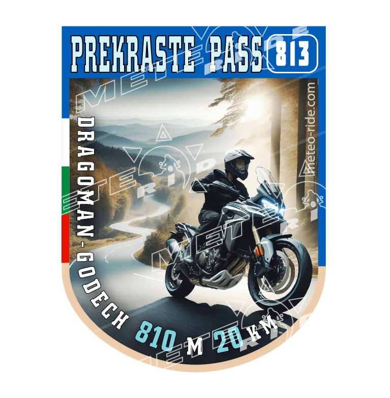 СТИКЕР Проходът Прекръсте (Prekraste Pass)